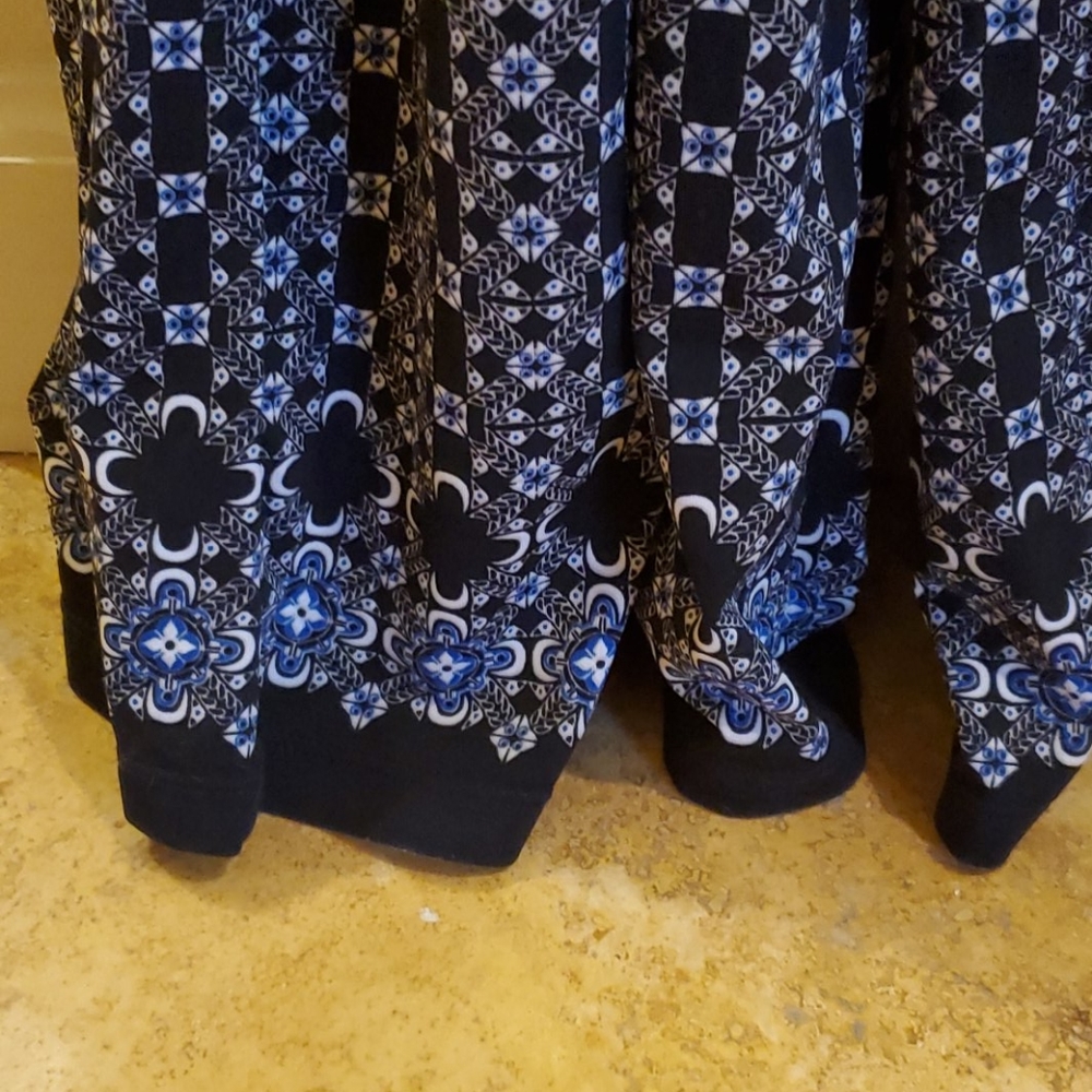 Black With Multiprint, Drawstring/Belted Jumpsuit - image 6